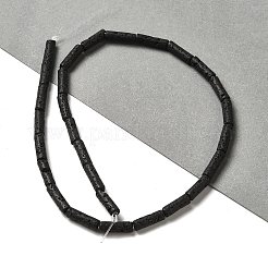 Бусы из натуральной лавы G-D464-41