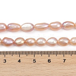 Нити из натурального культивированного пресноводного жемчуга PEAR-P064-20I-05D