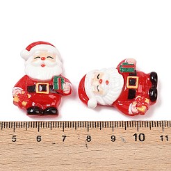 Кабошоны из непрозрачной рождественской смолы CRES-Z015-01C