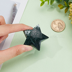 Украшения из натурального мха агата DIY-WH0410-63A