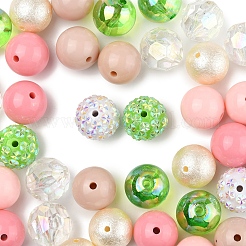 40шт 8 стиля акриловые бусины&nbsp;OACR-FS0004-10