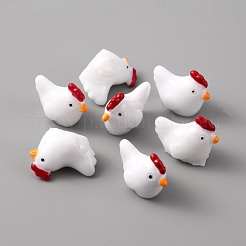 Кабошоны из непрозрачной смолы на тему фермы&nbsp;FIND-WH0045-97