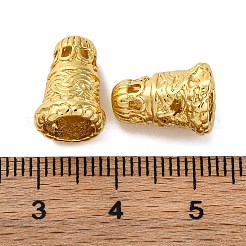 Конусообразная стойка покрытие латунные бусины KK-S406-05G