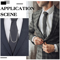 3 шт. латунные зажимы для галстука&nbsp;AJEW-UN0002-58