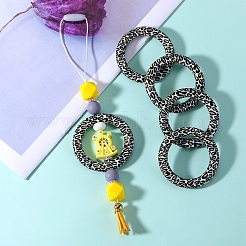 5шт кольцо пищевые экологически чистые силиконовые бусины&nbsp;JX893F