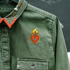 4 лист 11.6x8.2-дюймовых рисунков вышивки палочками и стежками DIY-WH0455-120