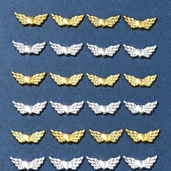 100шт бусины из сплава 2 цветов FIND-FS0002-48