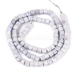 Антикоррозийные гальванические стеклянные бусины&nbsp;GLAA-T025-4mm-10A