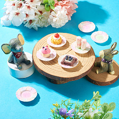 Ornements miniatures en résine sur plaque&nbsp;DOLL-TAC0001-003B