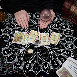2 mantel cuadrado de terciopelo para tarot para adivinación.&nbsp;AJEW-CN0007-62A