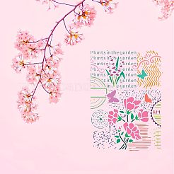 Набор шаблонов трафаретов для рисования из пластика для домашних животных DIY-WH0172-425