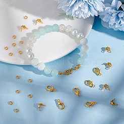 Наборы фурнитуры для карабинов из цинкового сплава&nbsp;DIY-GO0002-21G