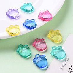 Прозрачные акриловые подвески TACR-S154-28B