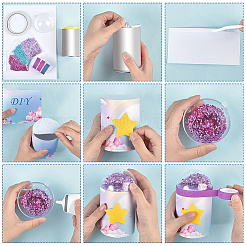 3 sachet de cabochons pétales en plastique PVC&nbsp;DIY-OC0015-59