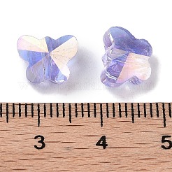 Гальванические стеклянные бусины EGLA-H105-02A-AB02