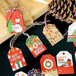 Étiquettes en papier thème noël&nbsp;CDIS-H003-05