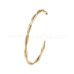 Браслеты-манжеты из нержавеющей стали 304 для женщин&nbsp;BJEW-L717-01G