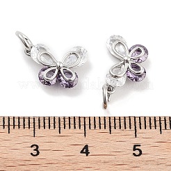 Латунные микро проложить кубического циркония подвески&nbsp;KK-P271-03P-B