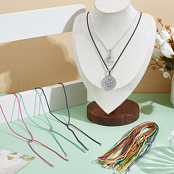 Изготовление ожерелий из нейлоновых шнуров (16 шт.)&nbsp;NJEW-PH01631