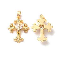 Латунные микро проложить кубического циркония подвески KK-M243-06G