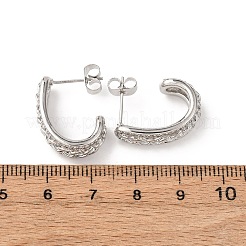 Серьги-гвоздики из циркония EJEW-B153-15P