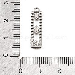 Pendentifs en laiton zircon cubique transparent&nbsp;CU-CBAF17A-05P