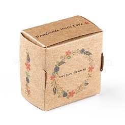 Confezione regalo di carta kraft creativa pieghevole rettangolare&nbsp;CON-B002-04C-02