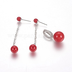 Anello per pancia a fiore con zirconi pendenti Anelli per - Italia