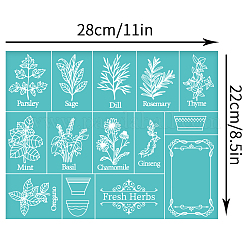Самоклеящийся трафарет для шелкографии DIY-WH0338-164