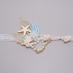 Кружевные ободки для девочек OHAR-WH0021-01