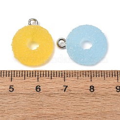 Undurchsichtige Harzanhänger&nbsp;FIND-H069-01B-P