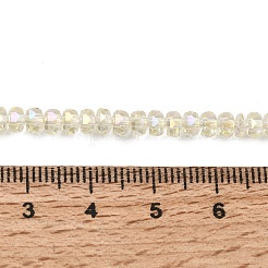 Galvanisieren Glasperlen&nbsp;GLAA-Q105-03-04