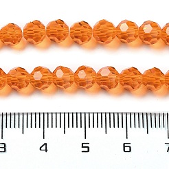 Perles en verre transparentes&nbsp;EGLA-A035-T6mm-D05