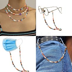 560шт 7 цвета непрозрачные акриловые соединительные кольца&nbsp;SACR-CJ0001-18