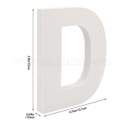 Ornements de lettres en bois&nbsp;WOOD-GF0001-15-04