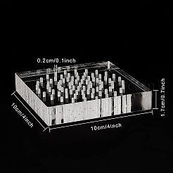 Акриловое прозрачное шасси ODIS-WH0008-20