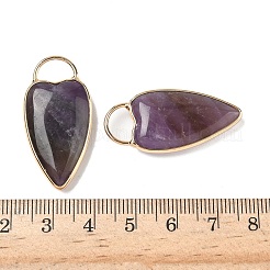 Подвески из натурального аметиста &nbsp;G-I393-01G-03