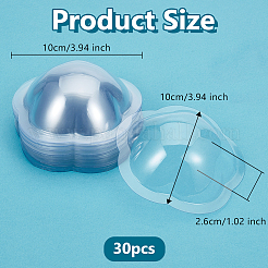 Прозрачная упаковочная коробка из ПВХ FIND-WH0473-017A