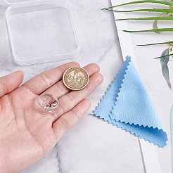 1 шт регулируемая фурнитура для кольца из стерлингового серебра&nbsp;STER-UN0001-51P