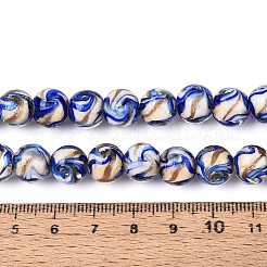 Бусины ручной работы бусины золотого песка LAMP-T024-11B