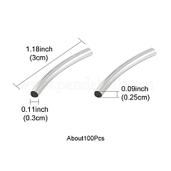 100шт латунные бусины KK-YW0001-64