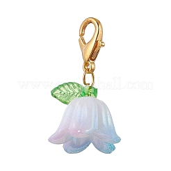 Подвесные украшения из акрила колокольчик HJEW-JM02768