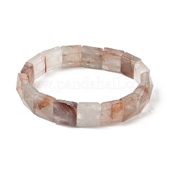 Браслеты из натуральных бусин железистого кварца для женщин и мужчин BJEW-C097-06-09