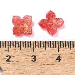 Embouts de perles de verre teints et chauffés&nbsp;GLAA-Z019-01G
