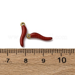 Подвески из нержавеющей стали 304 с эмалью&nbsp;STAS-P406-19A-G