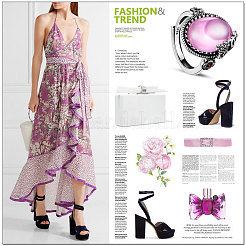 Регулируемое кольцо на палец из стерлингового серебра 925 шт. JR376D