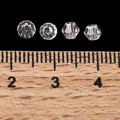 Прозрачные стеклянные бусины&nbsp;GLAA-K072-04S