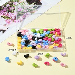 8 цвет акриловой бусины&nbsp;OACR-CJ0001-81