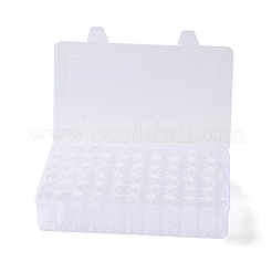 60шт пластиковые контейнеры для хранения бусин CON-C017-01