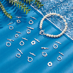 8 стиль латунные застежки-тоглы KK-PH0010-65